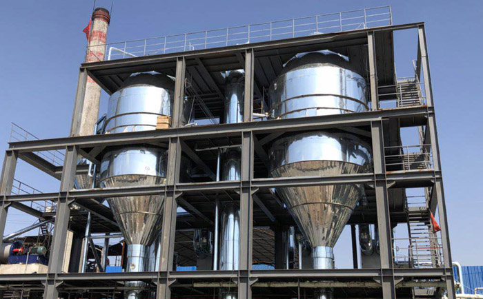 板式降膜蒸發(fā)器實例 板式降膜蒸發(fā)器實例