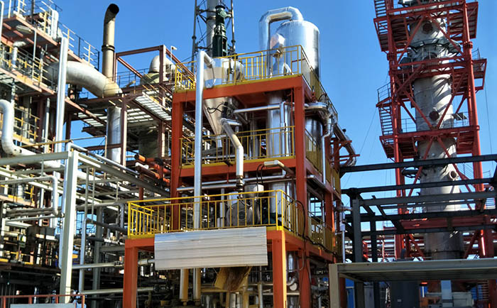 板式降膜蒸發(fā)器構(gòu)成 板式降膜蒸發(fā)器構(gòu)成